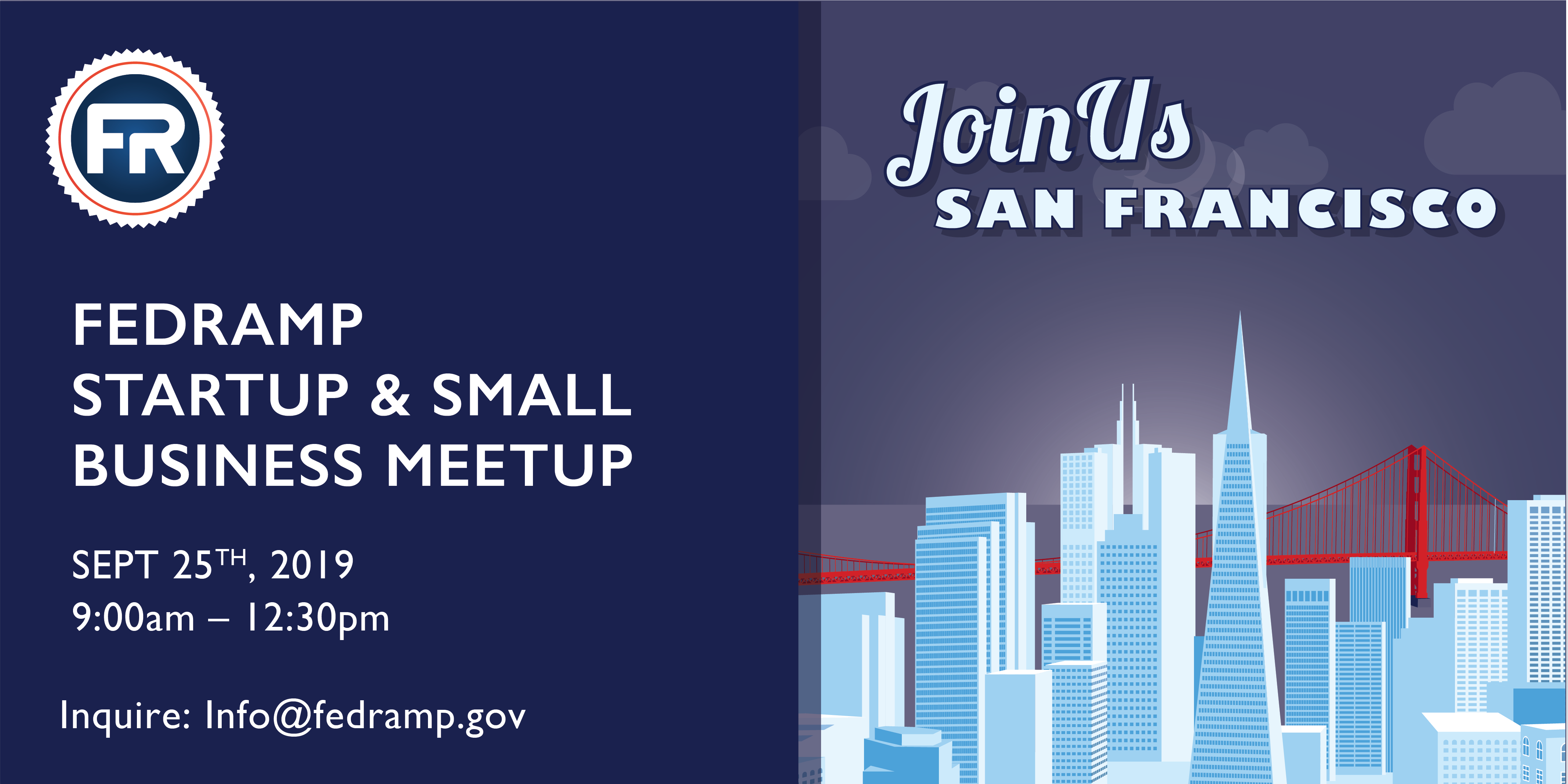 FedRAMP Heads to San Francisco to Host Small Business & Startup Meetup